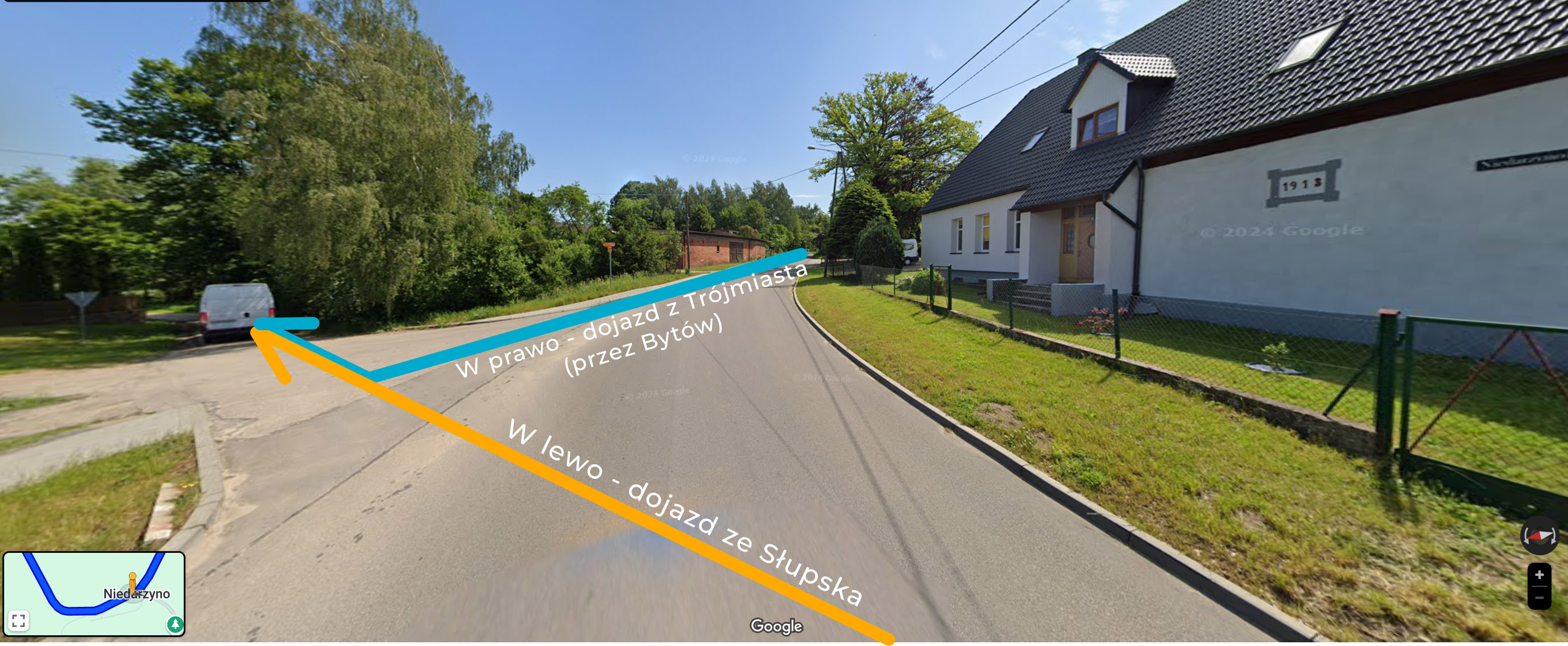 Dojazd do Sosnowej Osady